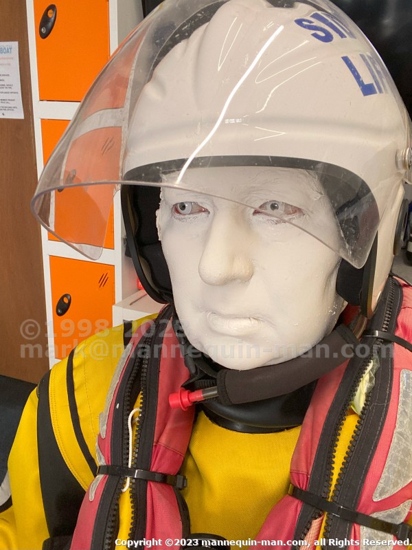 Became Sid again for the Sidmouth lifeboat collecting donations over two days of the bank holiday weekend - Human Living Mannequin Collects Donations For The Sidmouth Charity Lifeboat As Sid The Mannequin During August Bank Holiday Weekend Became Sid again for the Sidmouth lifeboat collecting donations over two days of the bank holiday weekend - Human Living Mannequin Collects Donations For The Sidmouth Charity Lifeboat As Sid The Mannequin During August Bank Holiday Weekend