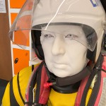 Human Living Mannequin Collects Donations For The Sidmouth Charity Lifeboat As Sid The Mannequin During August Bank Holiday Weekend mannequin-man performming as a Living Mannequin: Became Sid again for the Sidmouth lifeboat collecting donations over two days of the bank holiday weekend for Sidmouth Lifeboat on 26/08/2023