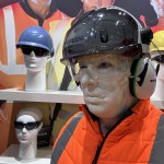 Living Mannequin Bunzl Greenham Stand Health And Safety Event Nec mannequin-man performming as a Living Mannequin: Amusing visitors as a white living mannequin at Safety & Health Expo for Bunzl Greenham on 30/04/2024